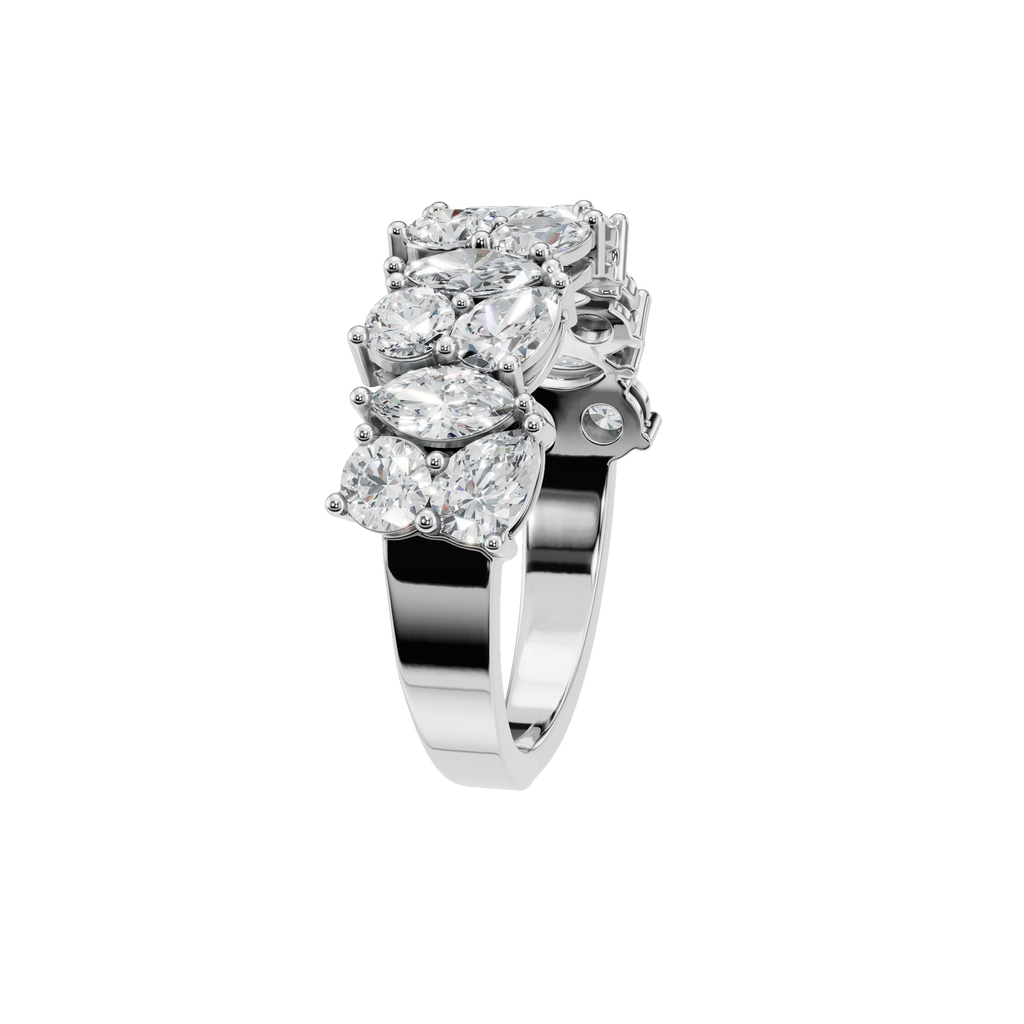 MULTI-SHAPE WEDDING BAND