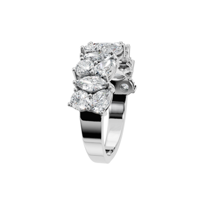 MULTI-SHAPE WEDDING BAND - M&D Signature Jewels