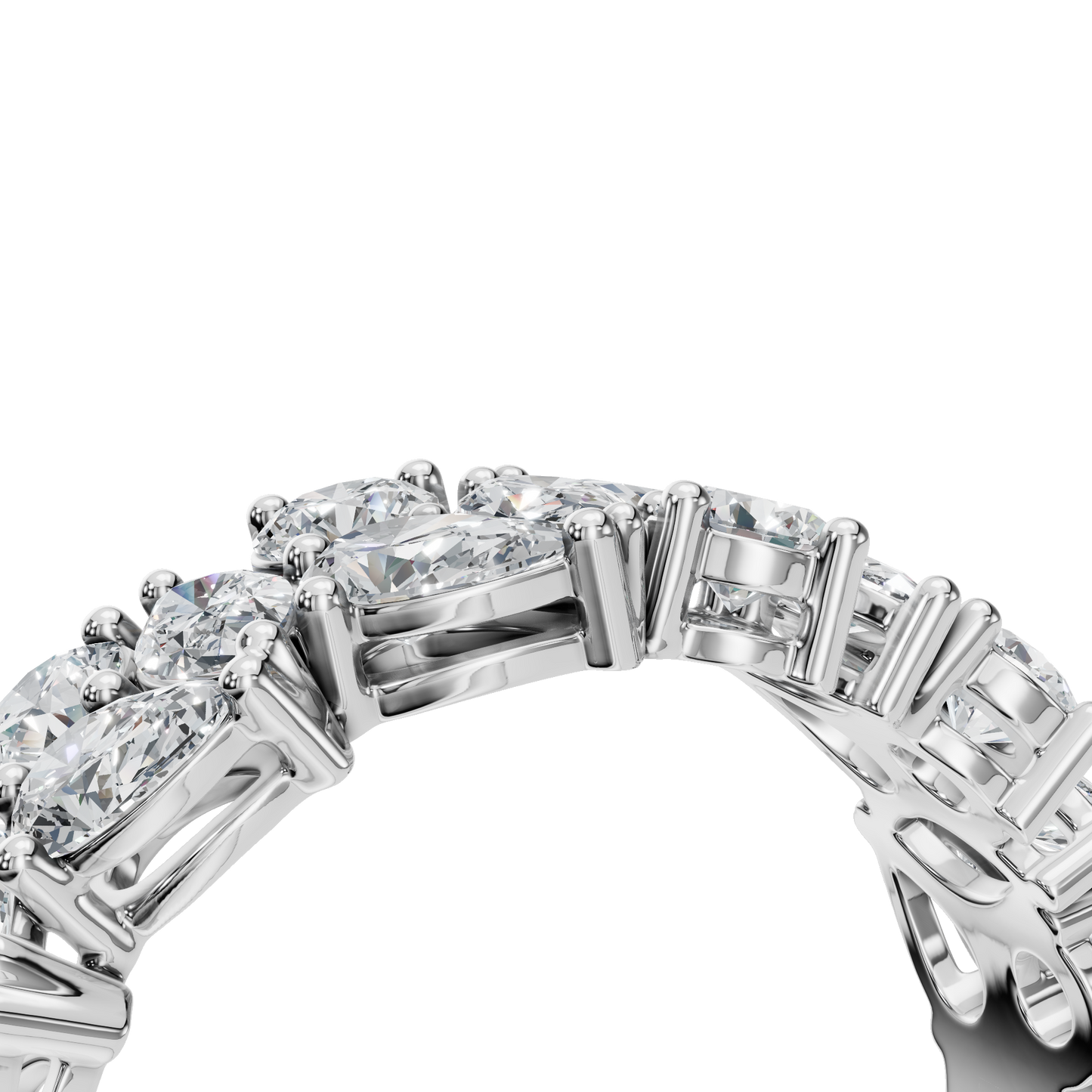 MULTI-SHAPE WEDDING BAND - M&D Signature Jewels