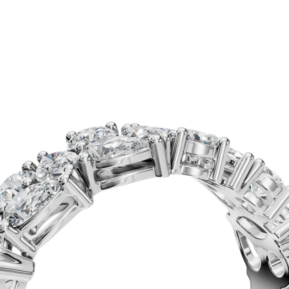 MULTI-SHAPE WEDDING BAND - M&D Signature Jewels