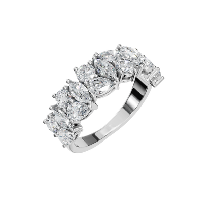 MULTI-SHAPE WEDDING BAND - M&D Signature Jewels