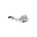 PEAR FANCY SOLITAIRE RING