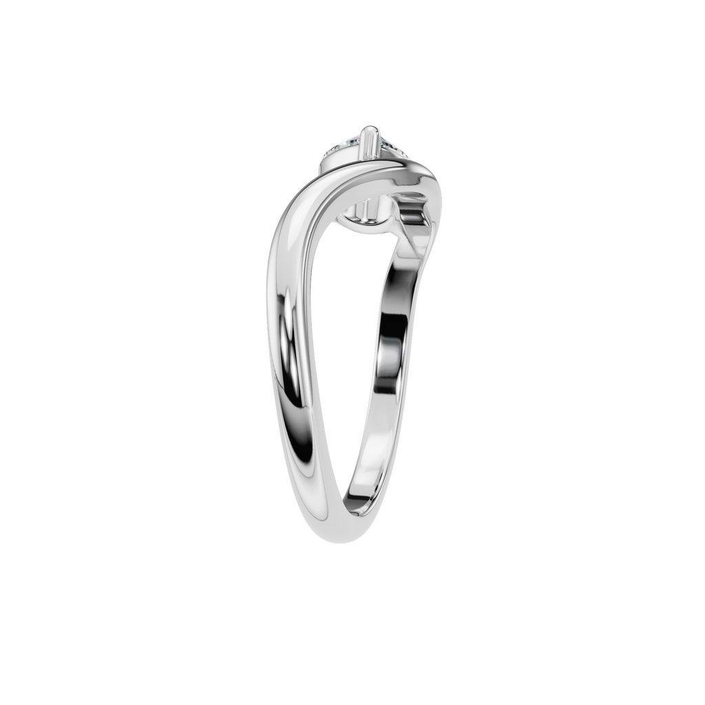 PEAR FANCY SOLITAIRE RING