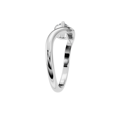 PEAR FANCY SOLITAIRE RING - M&D Signature Jewels
