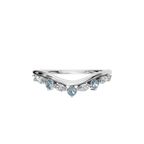 ROUND MARQUISE WEDDING BAND