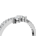 PEAR PAVE WEDDING BAND