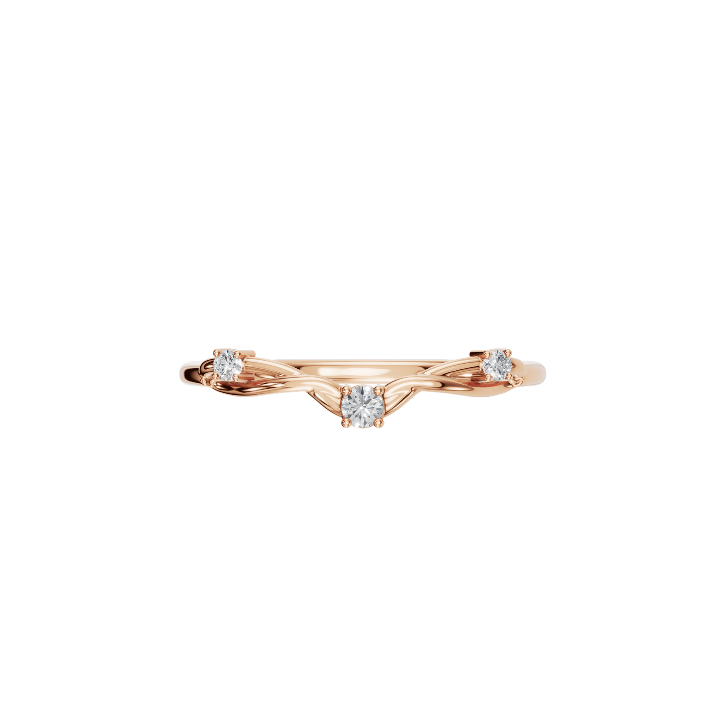 ROUND WEDDING BAND - M&D Signature Jewels