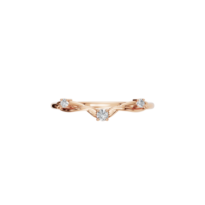 ROUND WEDDING BAND - M&D Signature Jewels