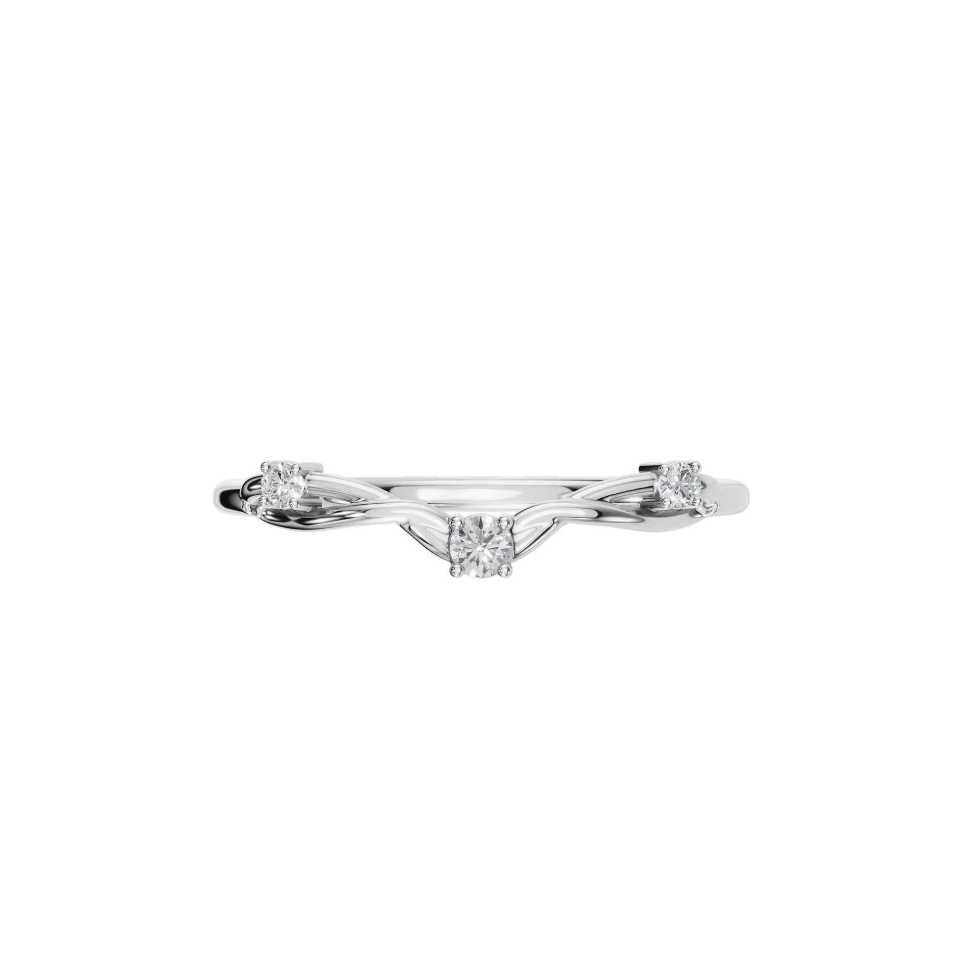ROUND WEDDING BAND - M&D Signature Jewels
