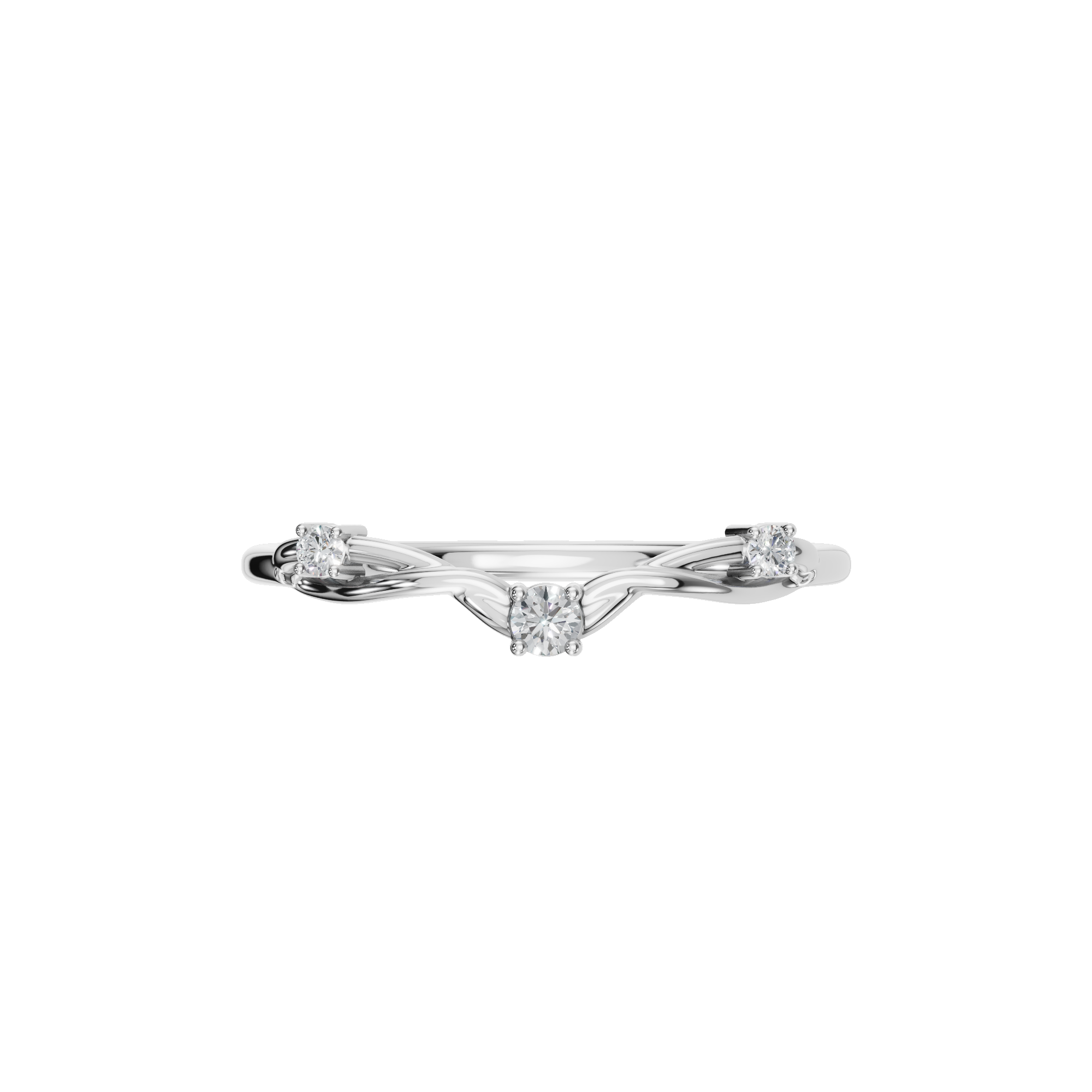 ROUND WEDDING BAND