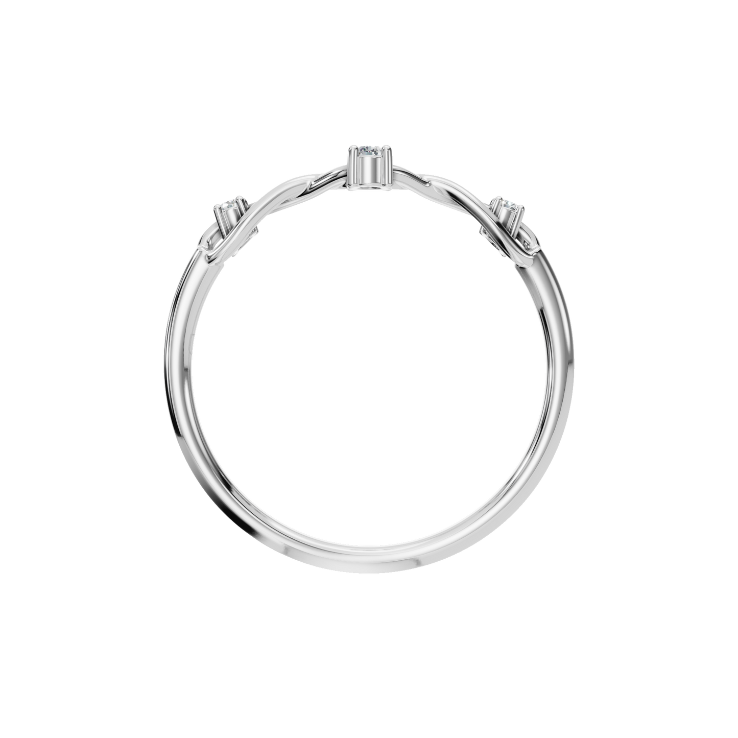 ROUND WEDDING BAND - M&D Signature Jewels