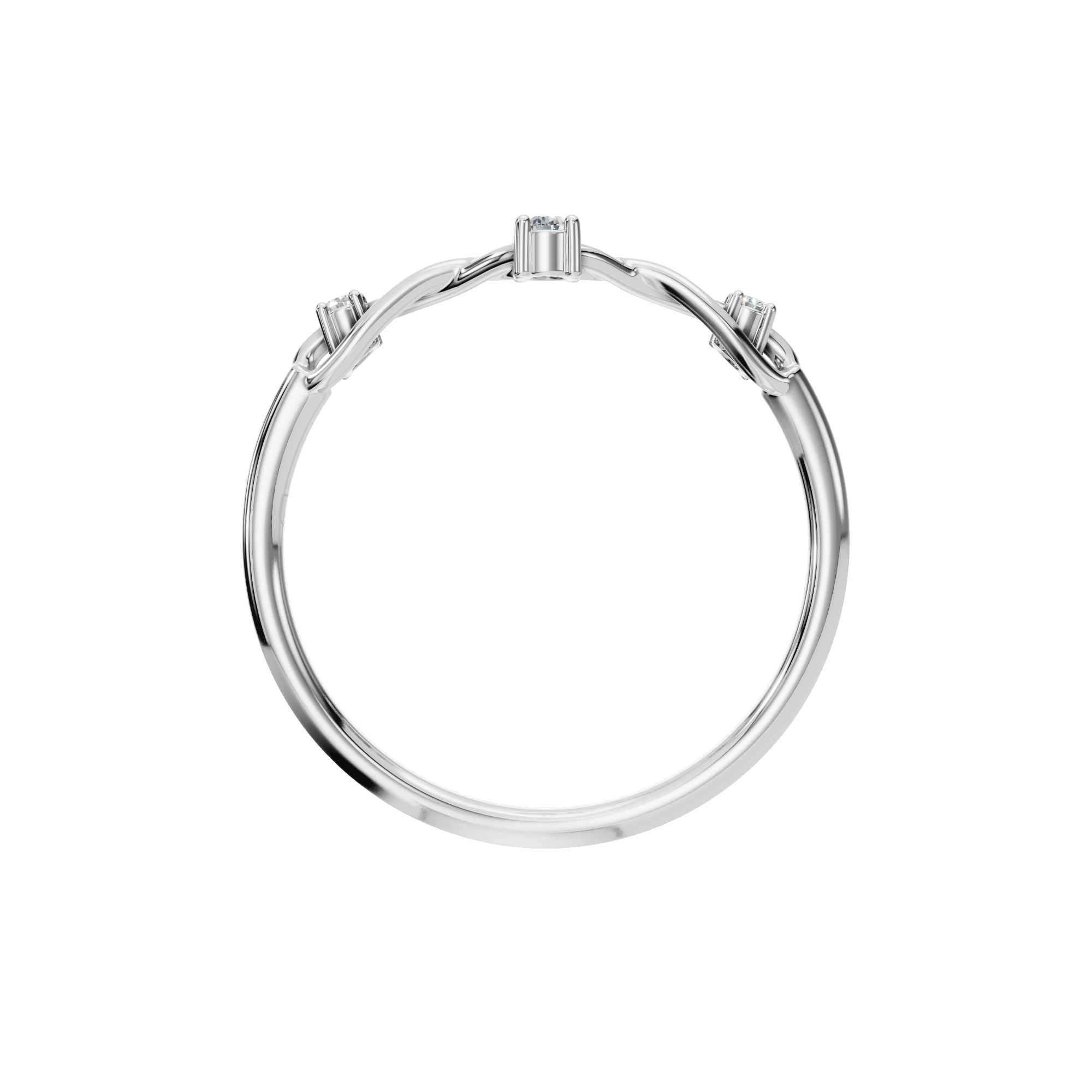 ROUND WEDDING BAND