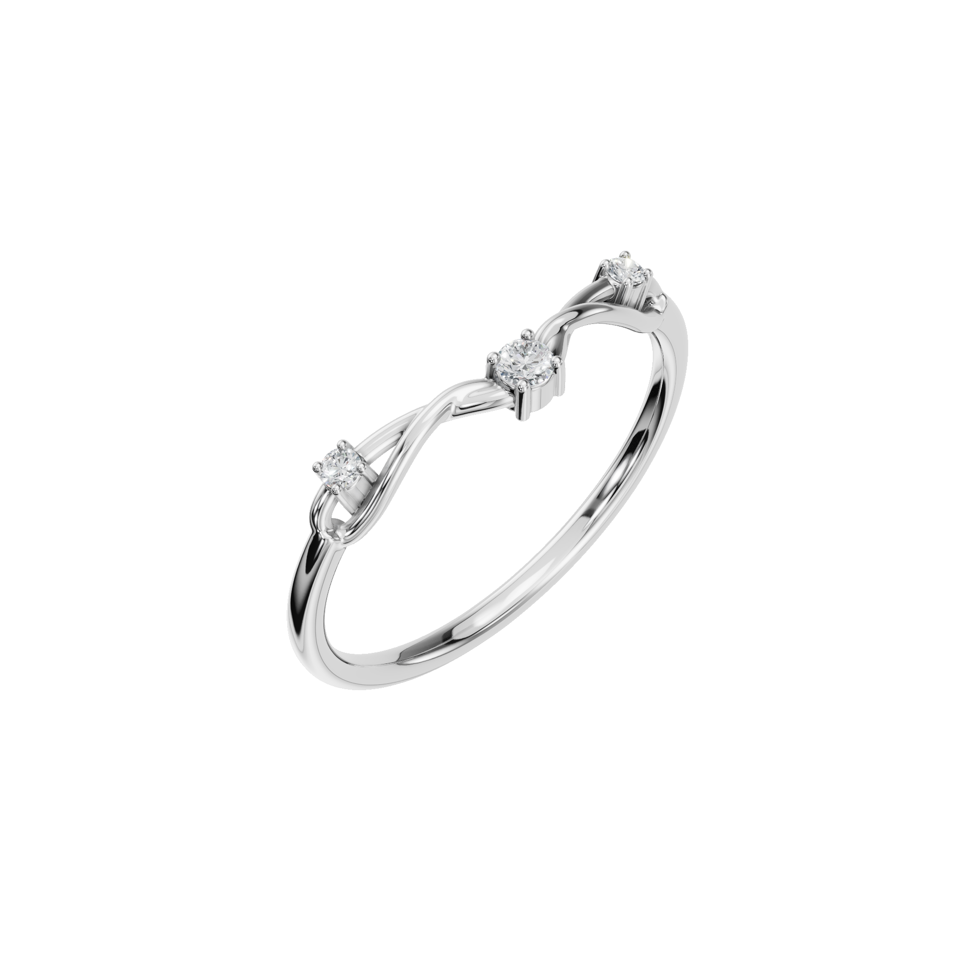 ROUND WEDDING BAND