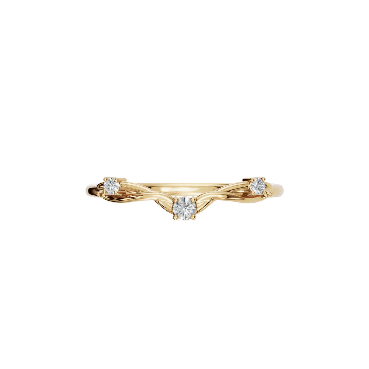 ROUND WEDDING BAND - M&D Signature Jewels