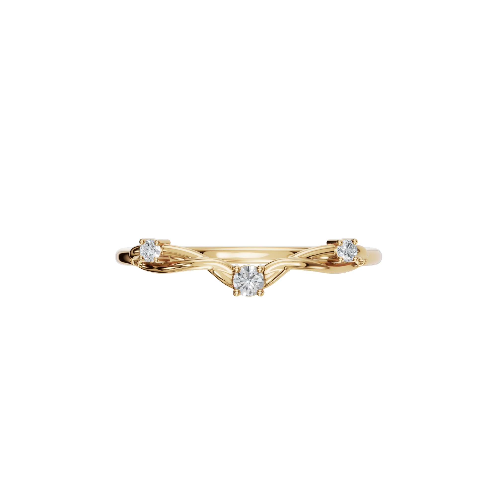 ROUND WEDDING BAND