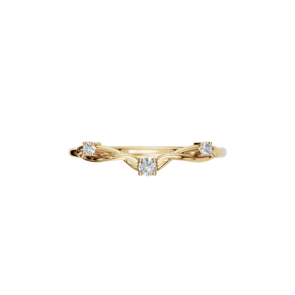 ROUND WEDDING BAND - M&D Signature Jewels