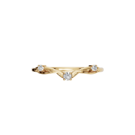 ROUND WEDDING BAND - M&D Signature Jewels