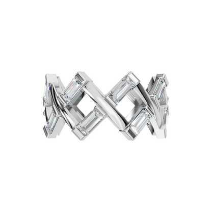 FANCY BAGUETTE WEDDING BAND - M&D Signature Jewels