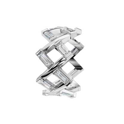 FANCY BAGUETTE WEDDING BAND - M&D Signature Jewels