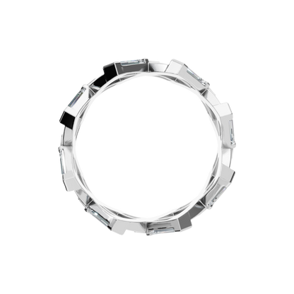 FANCY BAGUETTE WEDDING BAND - M&D Signature Jewels