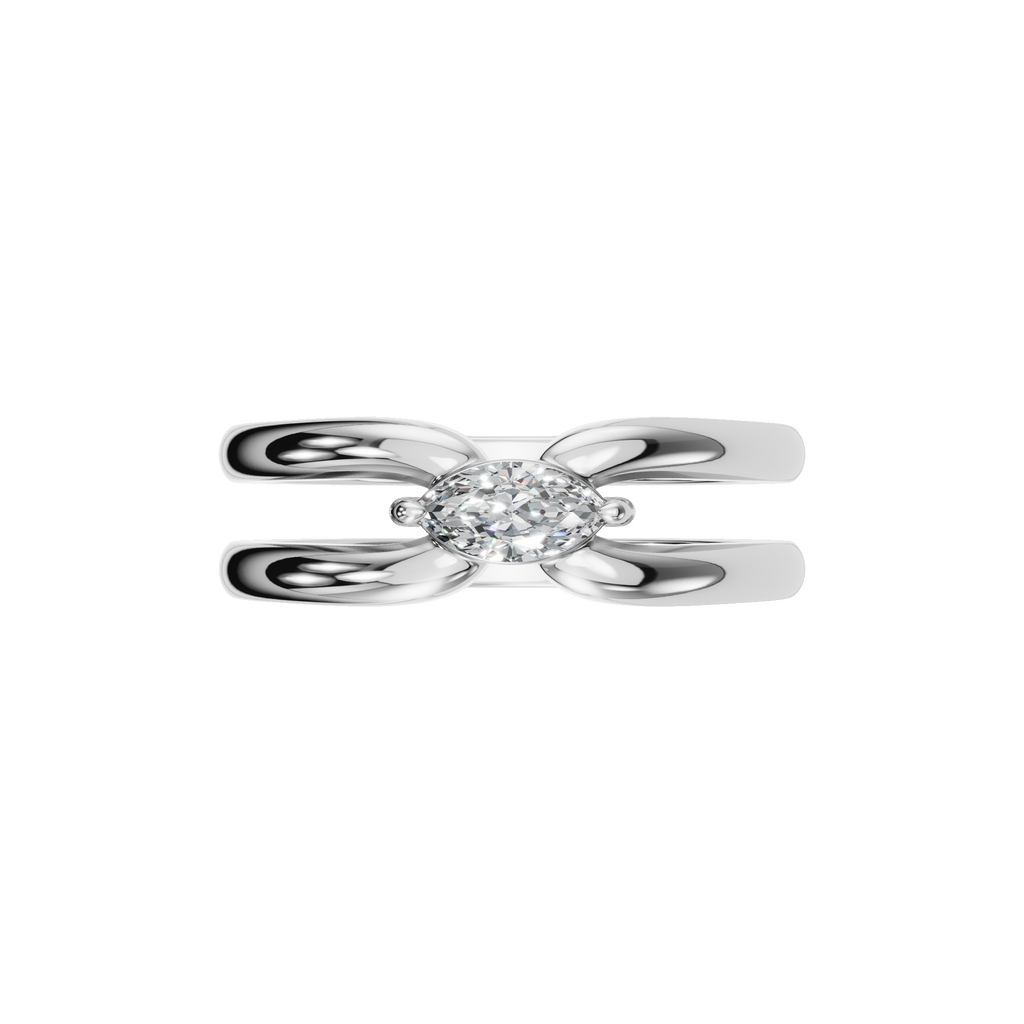 MARQUISE VINTAGE SOLITAIRE RING