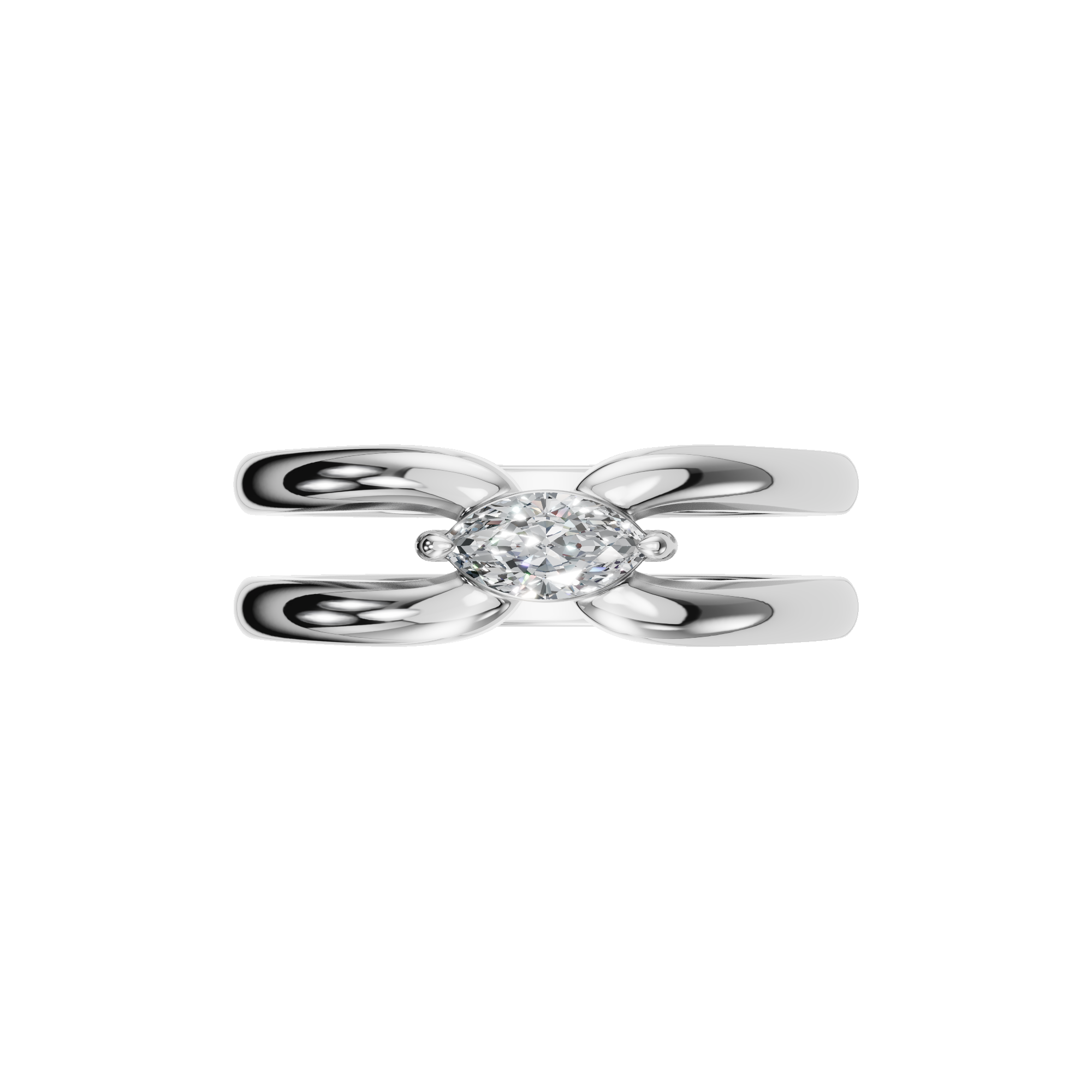 MARQUISE VINTAGE SOLITAIRE RING