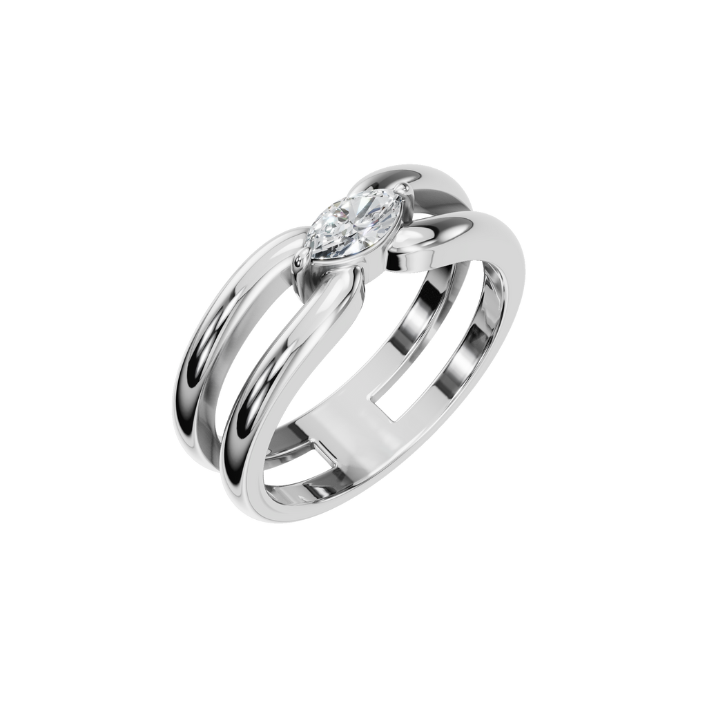 MARQUISE VINTAGE SOLITAIRE RING