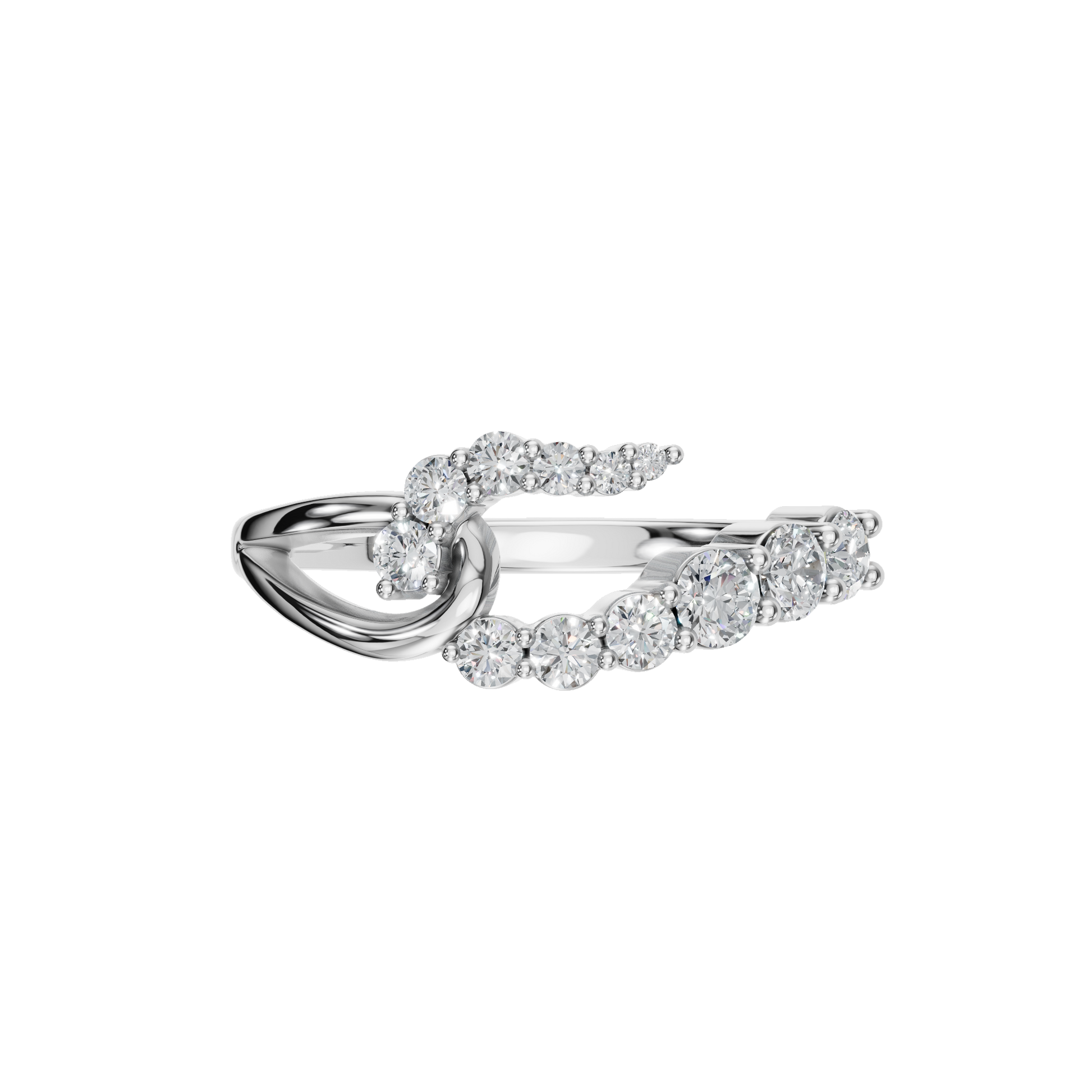 HOOK WEDDING BAND - M&D Signature Jewels