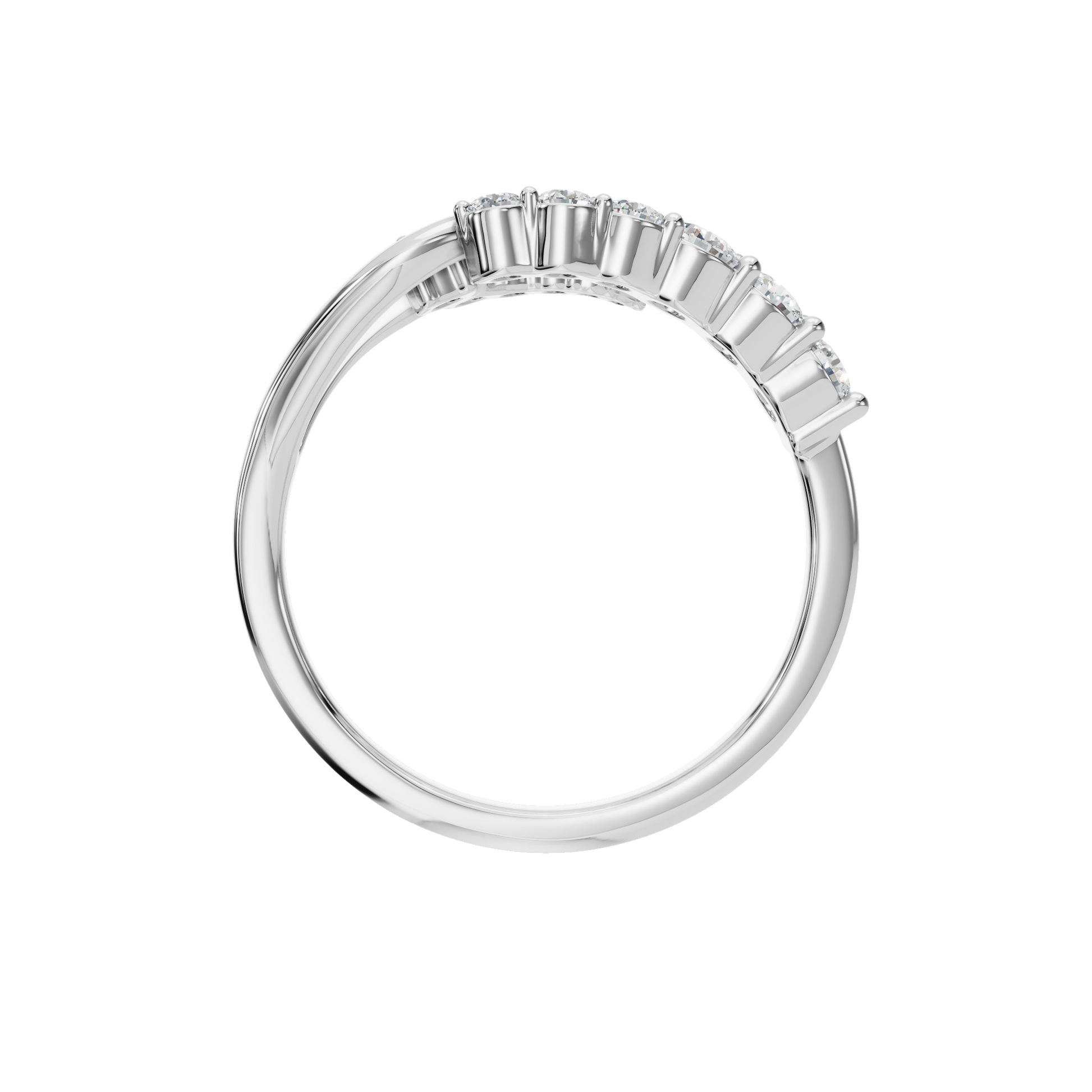 HOOK WEDDING BAND - M&D Signature Jewels