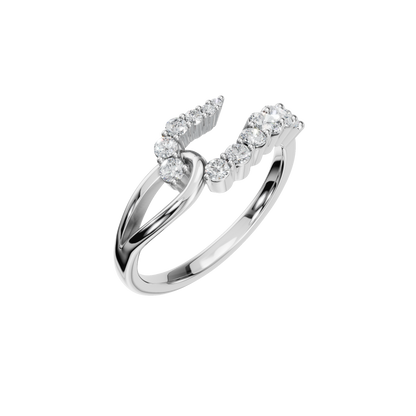 HOOK WEDDING BAND - M&D Signature Jewels