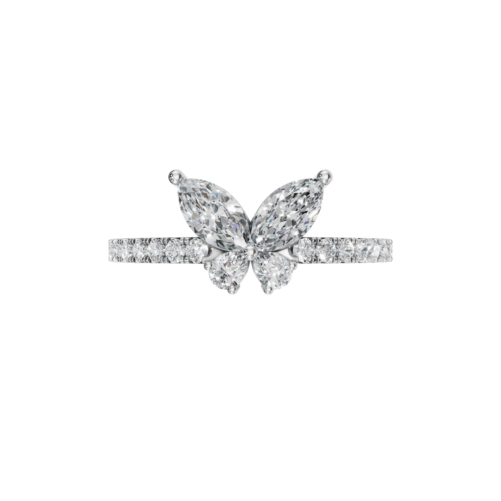 BUTTERFLY WEDDING BAND