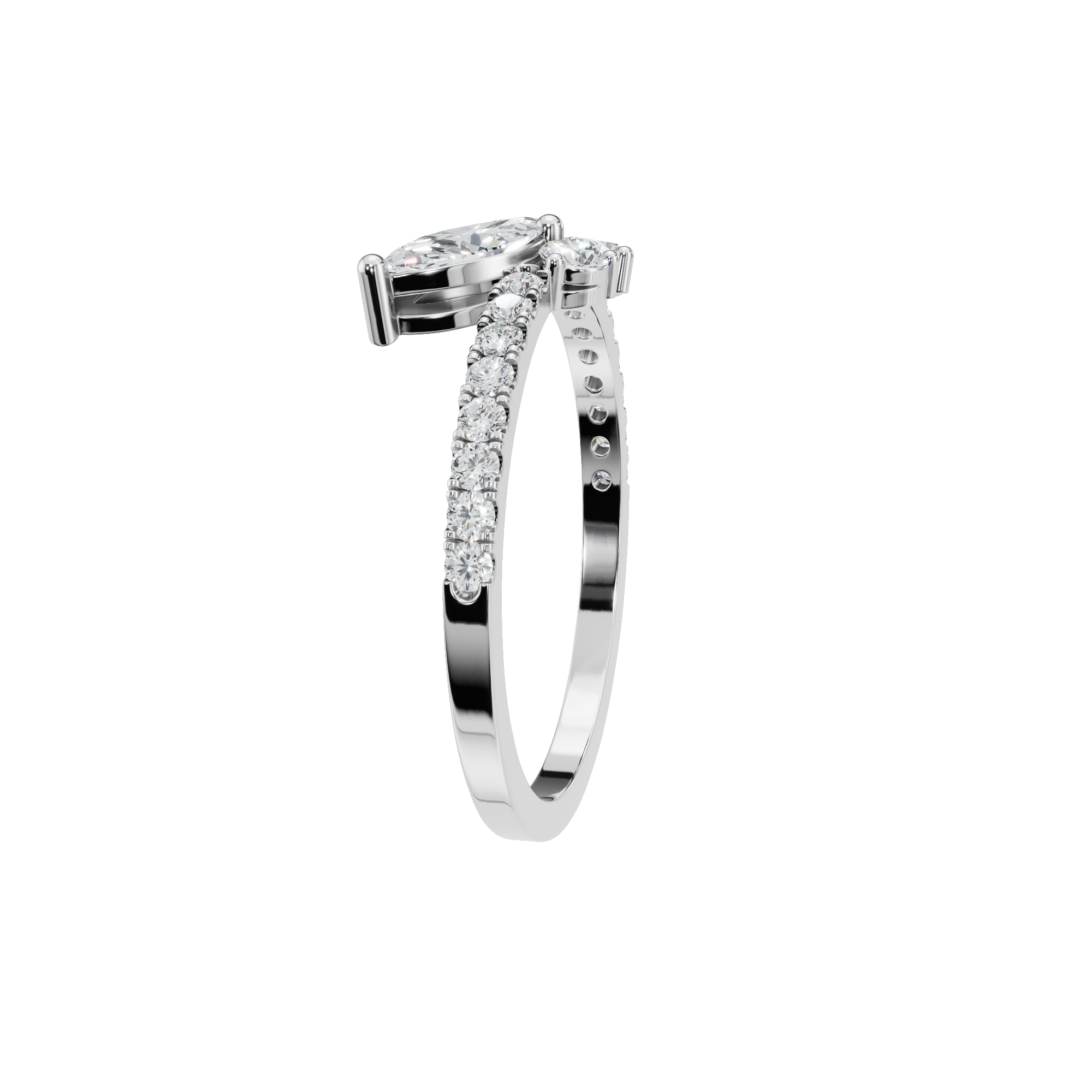 BUTTERFLY WEDDING BAND