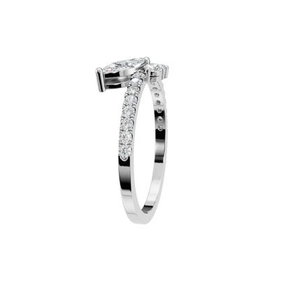 BUTTERFLY WEDDING BAND - M&D Signature Jewels