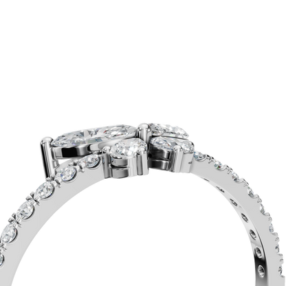 BUTTERFLY WEDDING BAND - M&D Signature Jewels