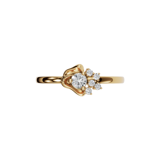 ROUND FANCY WEDDING BAND - M&D Signature Jewels