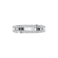 BAGUETTE ROUND  WEDDING BAND