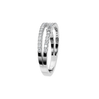 BAGUETTE ROUND  WEDDING BAND