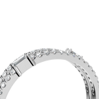 BAGUETTE ROUND  WEDDING BAND