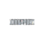 BAGUETTE HALF ETERNITY WEDDING RING
