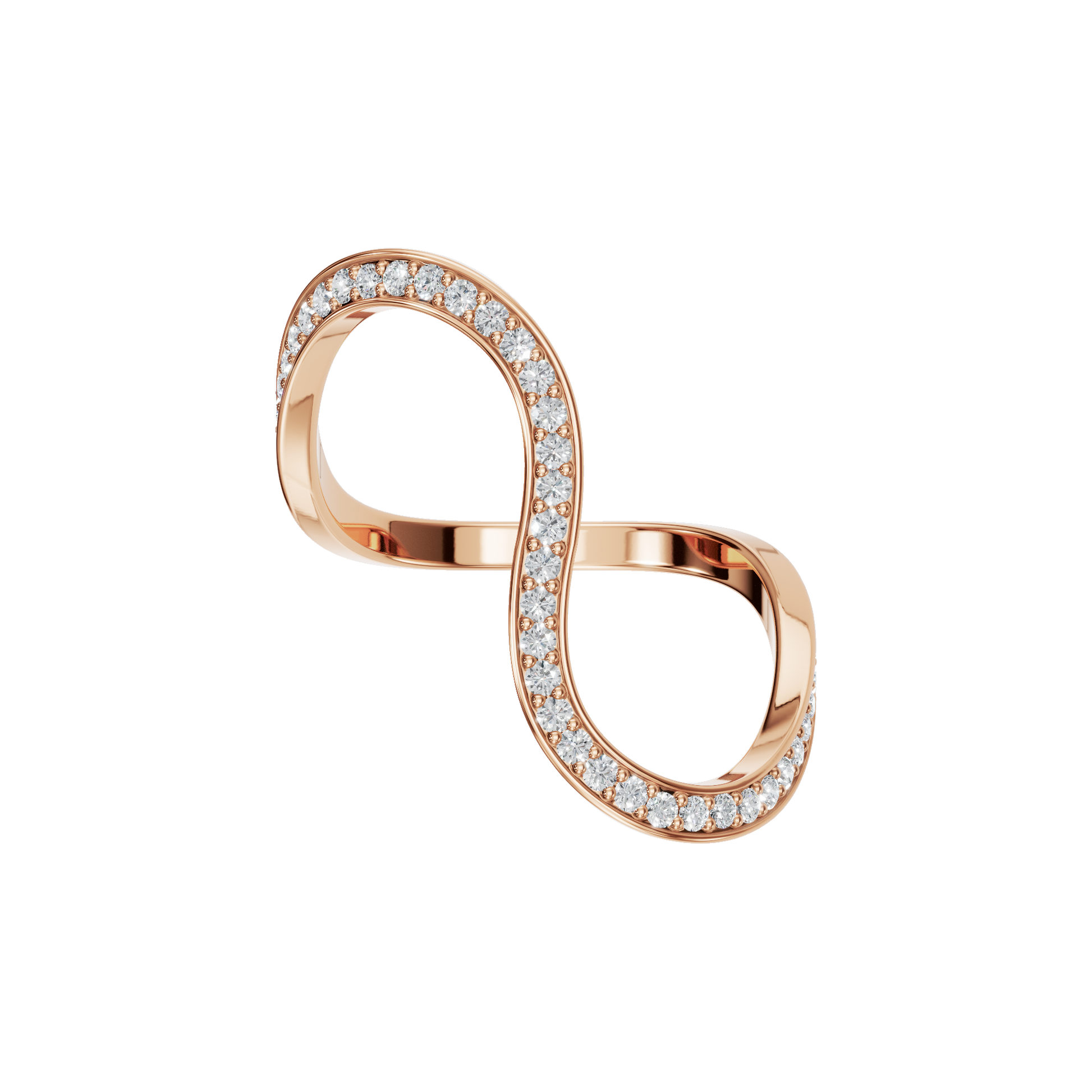FANCY HALF ETERNITY WEDDING BAND - M&D Signature Jewels