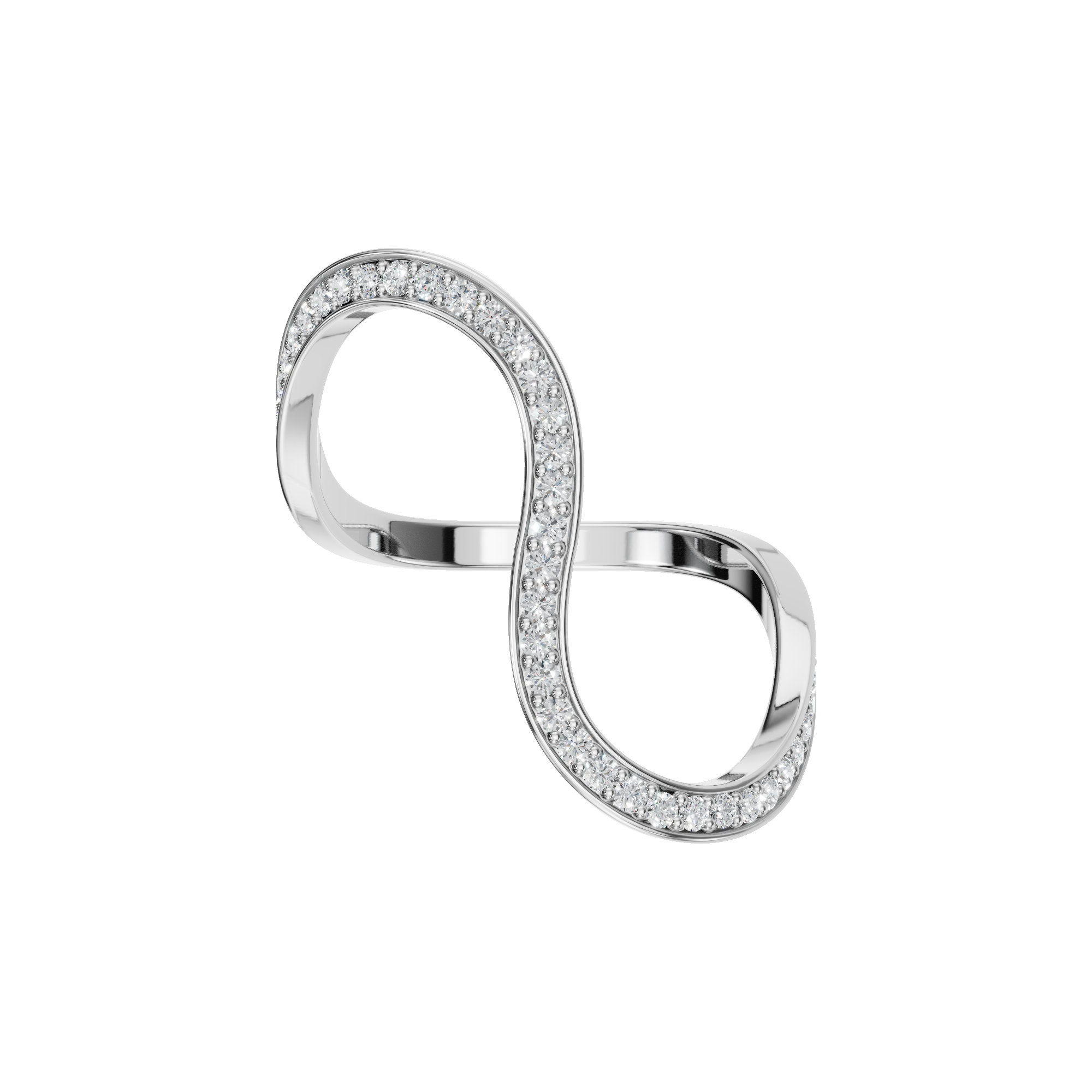 FANCY HALF ETERNITY WEDDING BAND