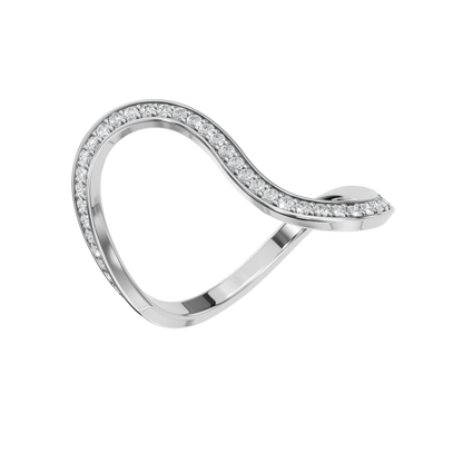 FANCY HALF ETERNITY WEDDING BAND - M&D Signature Jewels