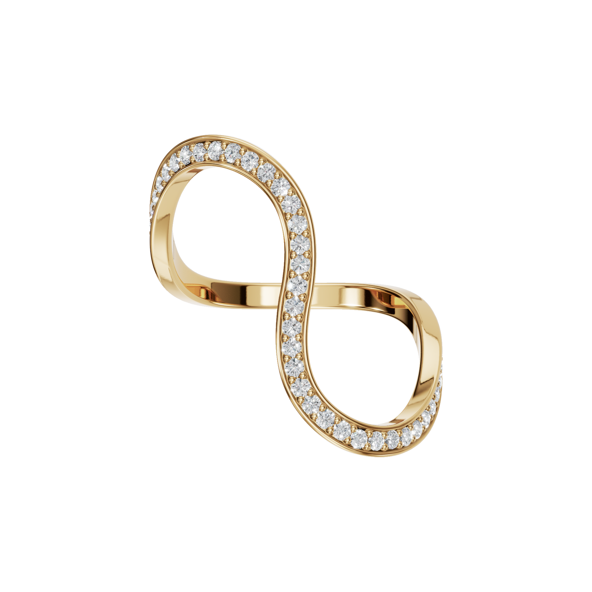 FANCY HALF ETERNITY WEDDING BAND - M&D Signature Jewels