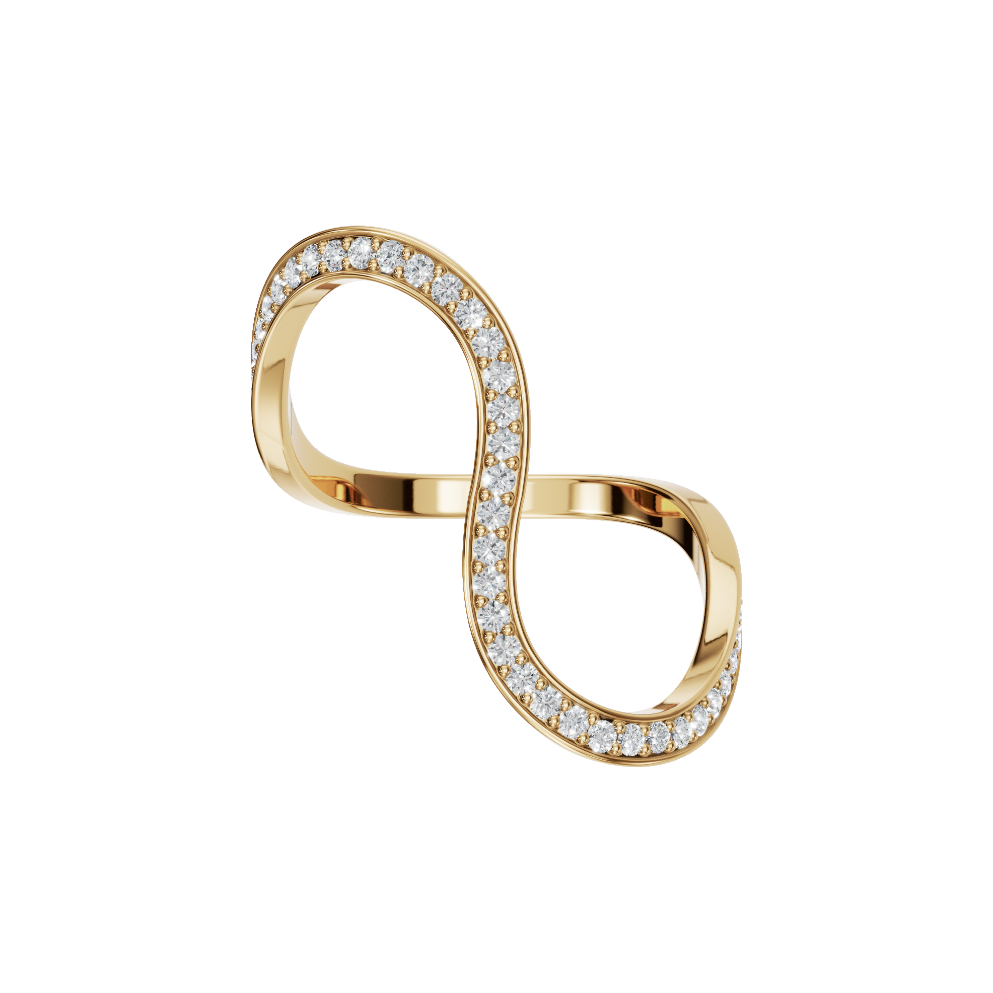 FANCY HALF ETERNITY WEDDING BAND