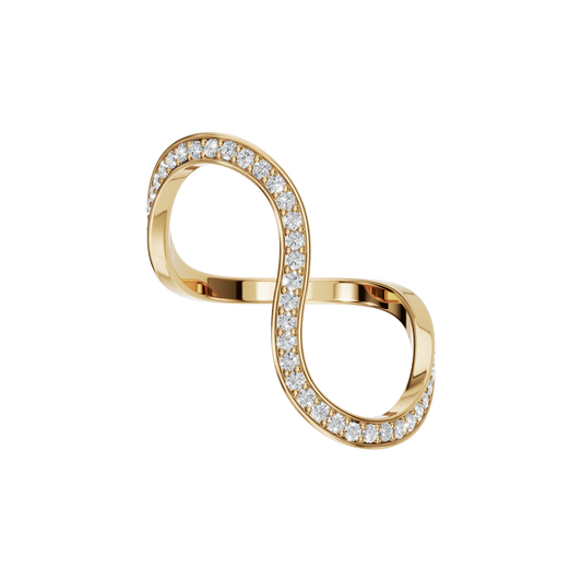 FANCY HALF ETERNITY WEDDING BAND - M&D Signature Jewels