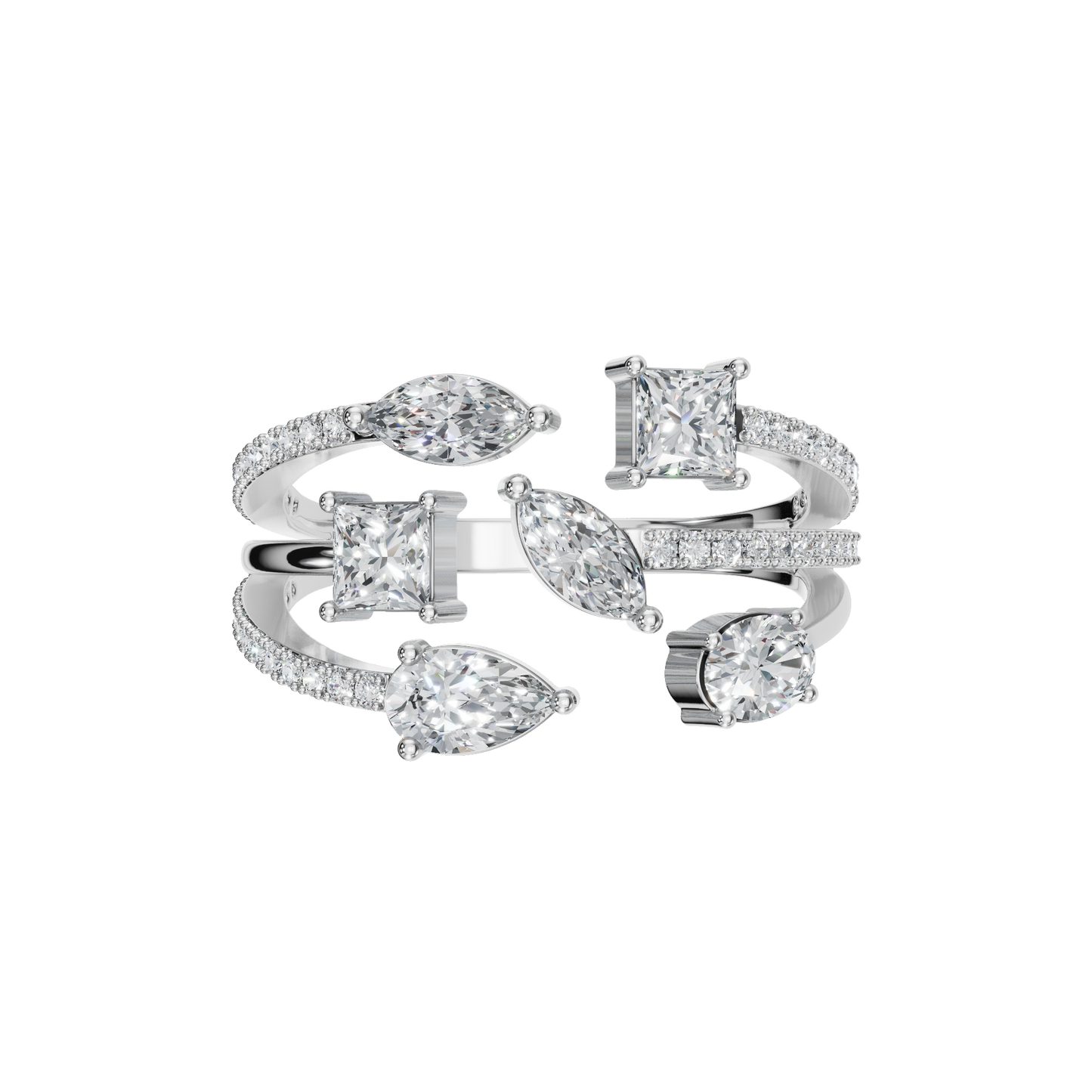 FANCY WEDDING RING - M&D Signature Jewels
