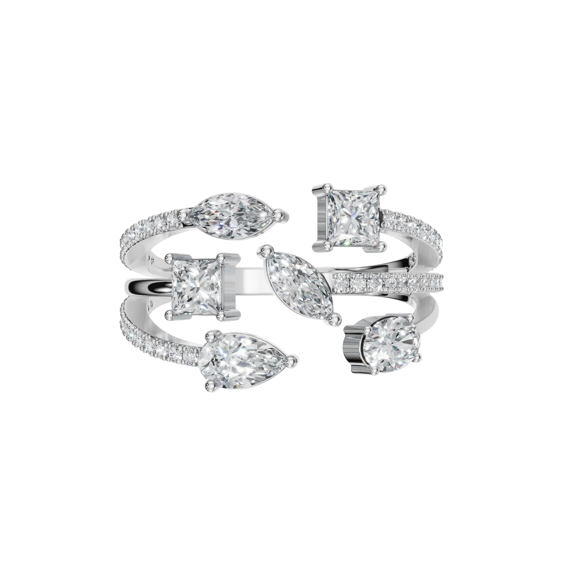 FANCY WEDDING RING - M&D Signature Jewels
