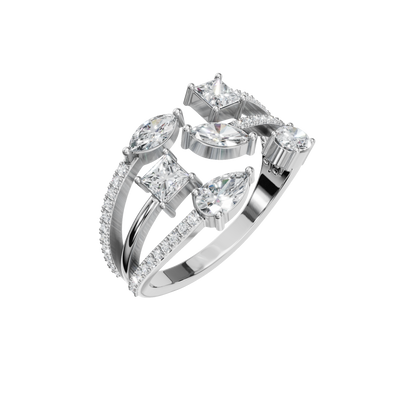 FANCY WEDDING RING - M&D Signature Jewels