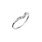 MARQUISE ROUND WEDDING BAND