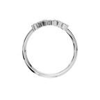 MARQUISE ROUND WEDDING BAND